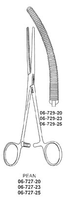 Pean Hysterectomy Forcep